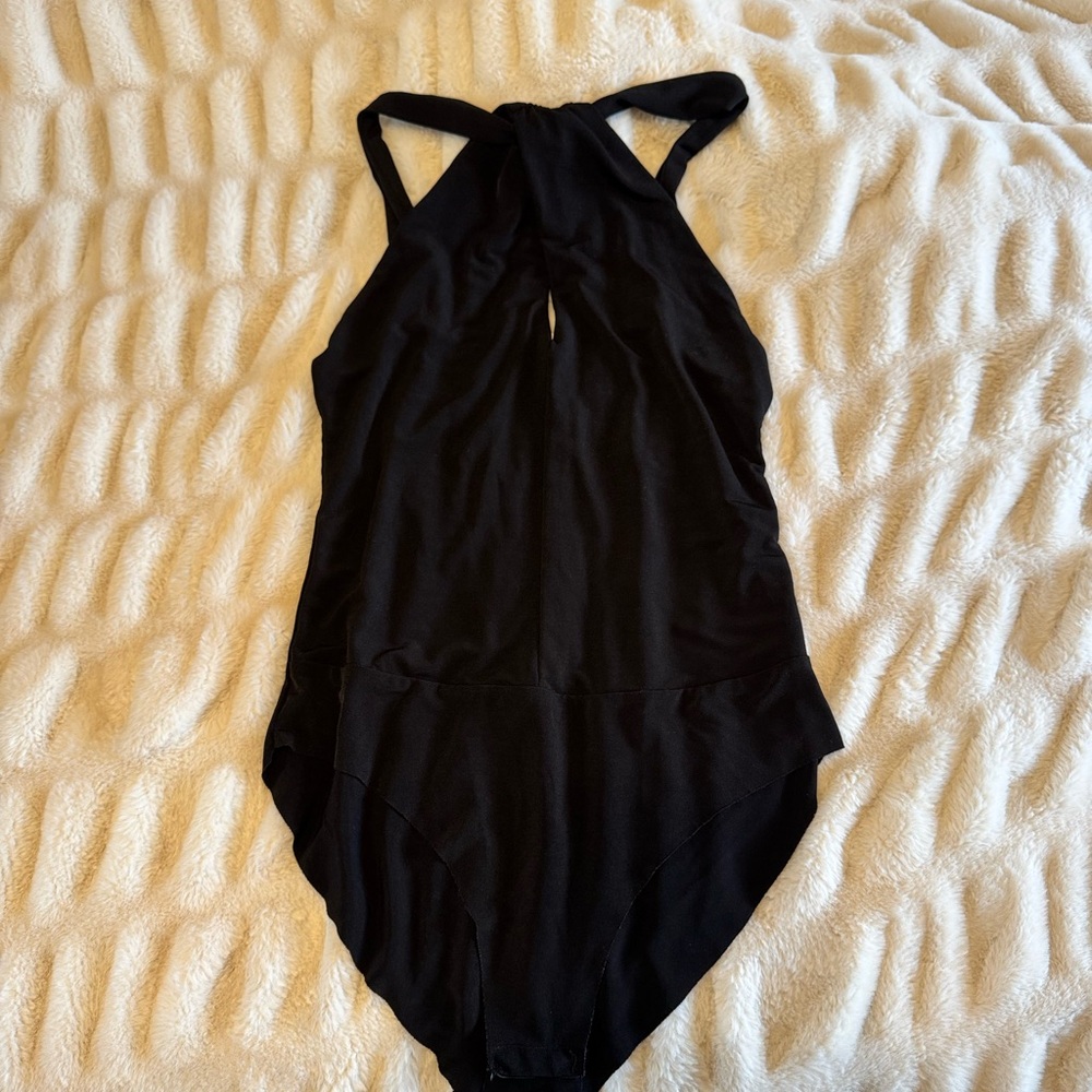Stradivarius Black Bodysuit